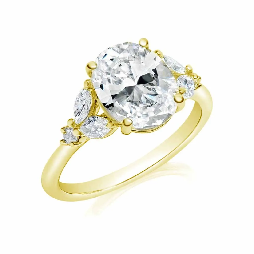 0.44 ctw Diamond Solitaire Engagement Ring