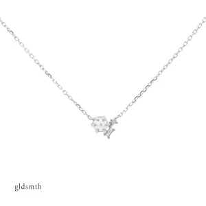 10k White Gold Natalia Necklace