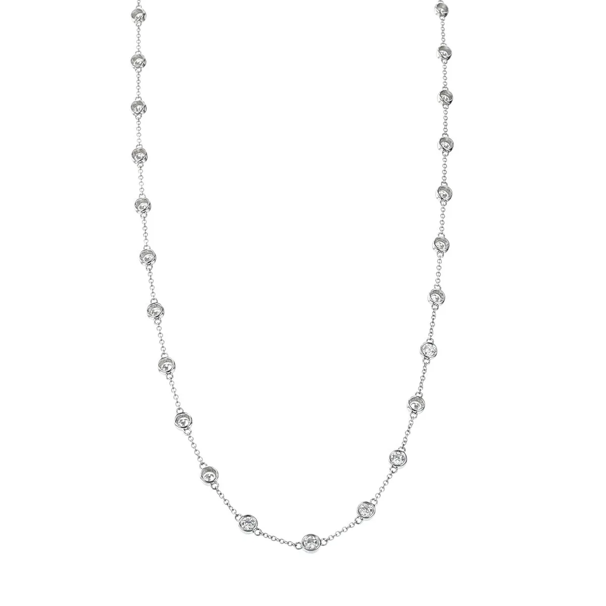 18-Inch Diamond Strings Necklace