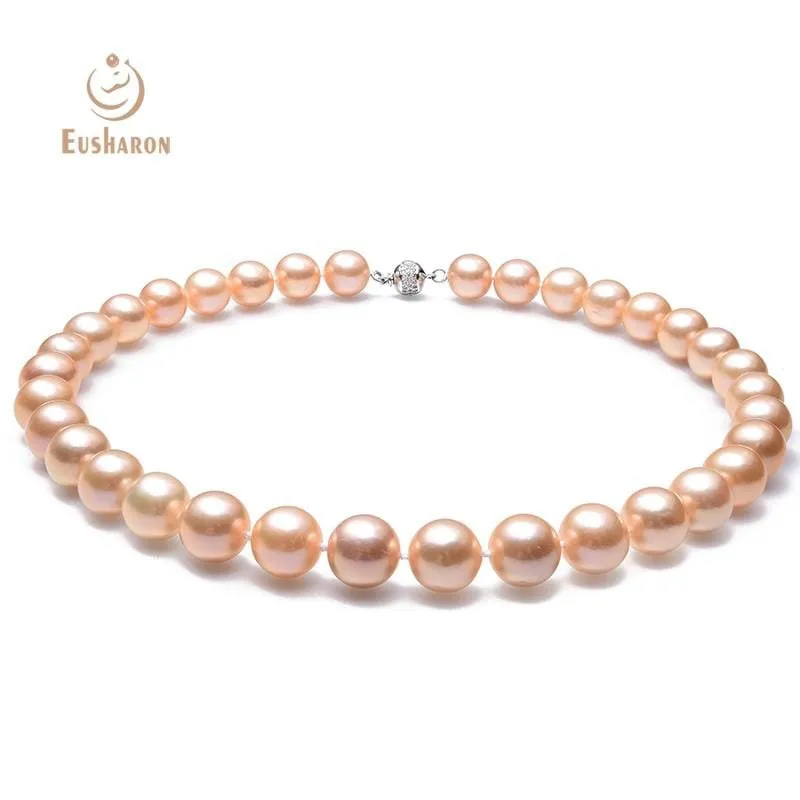 AAA Quality 10-12mm Edison Round Pearl Necklace