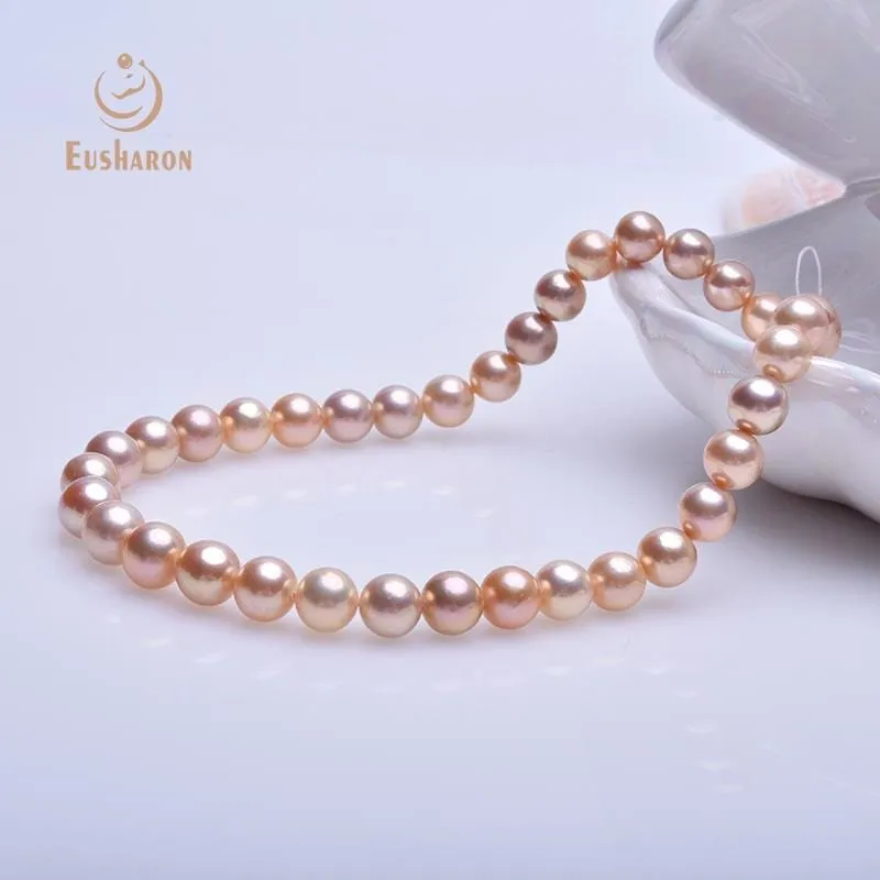 AAA Quality 10-12mm Edison Round Pearl Necklace