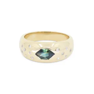 Astral 14K Yellow Gold Gypsy Band