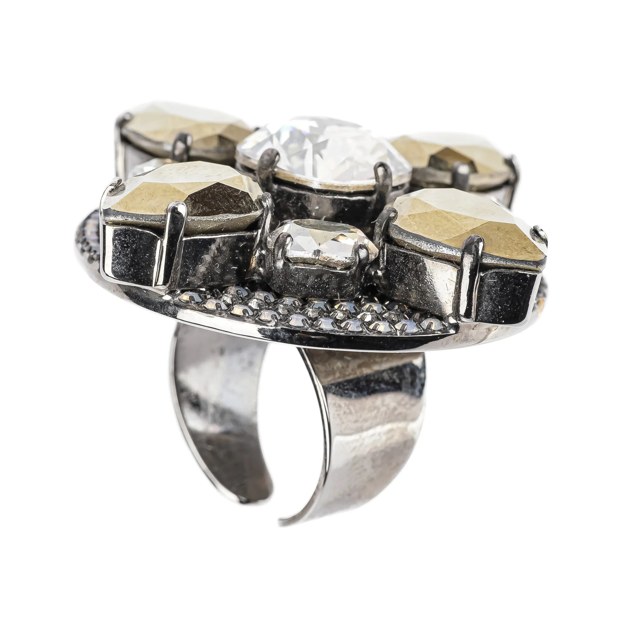 ATELIER SWAROVSKI by Manik Mercian Cocktail Ring