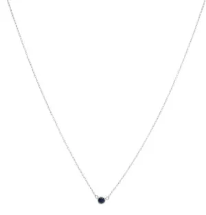 Blue Sapphire Comino Necklace