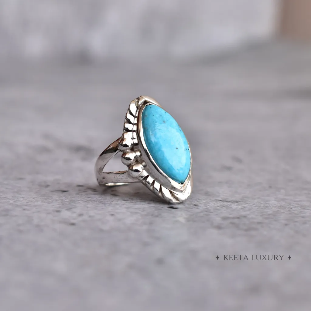 Bohemian Treasures - Turquoise Ring