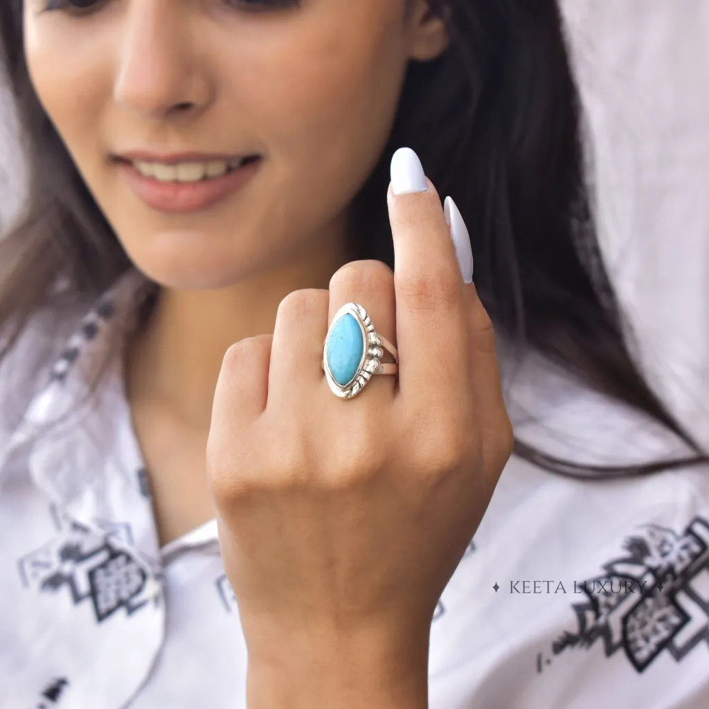 Bohemian Treasures - Turquoise Ring