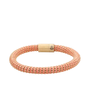 Coral Twister Band Bracelet