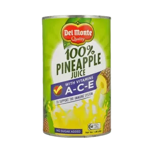 DEL MONTE PINEAPPLE JUICE TIN 1.36LTR