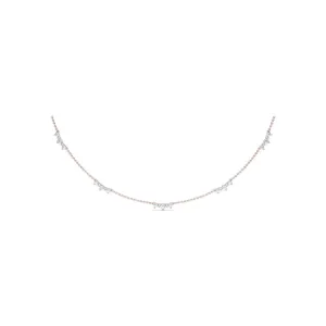 Fana Five Stone Diamond Station Necklace