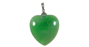 Heart shape Jade Pendant