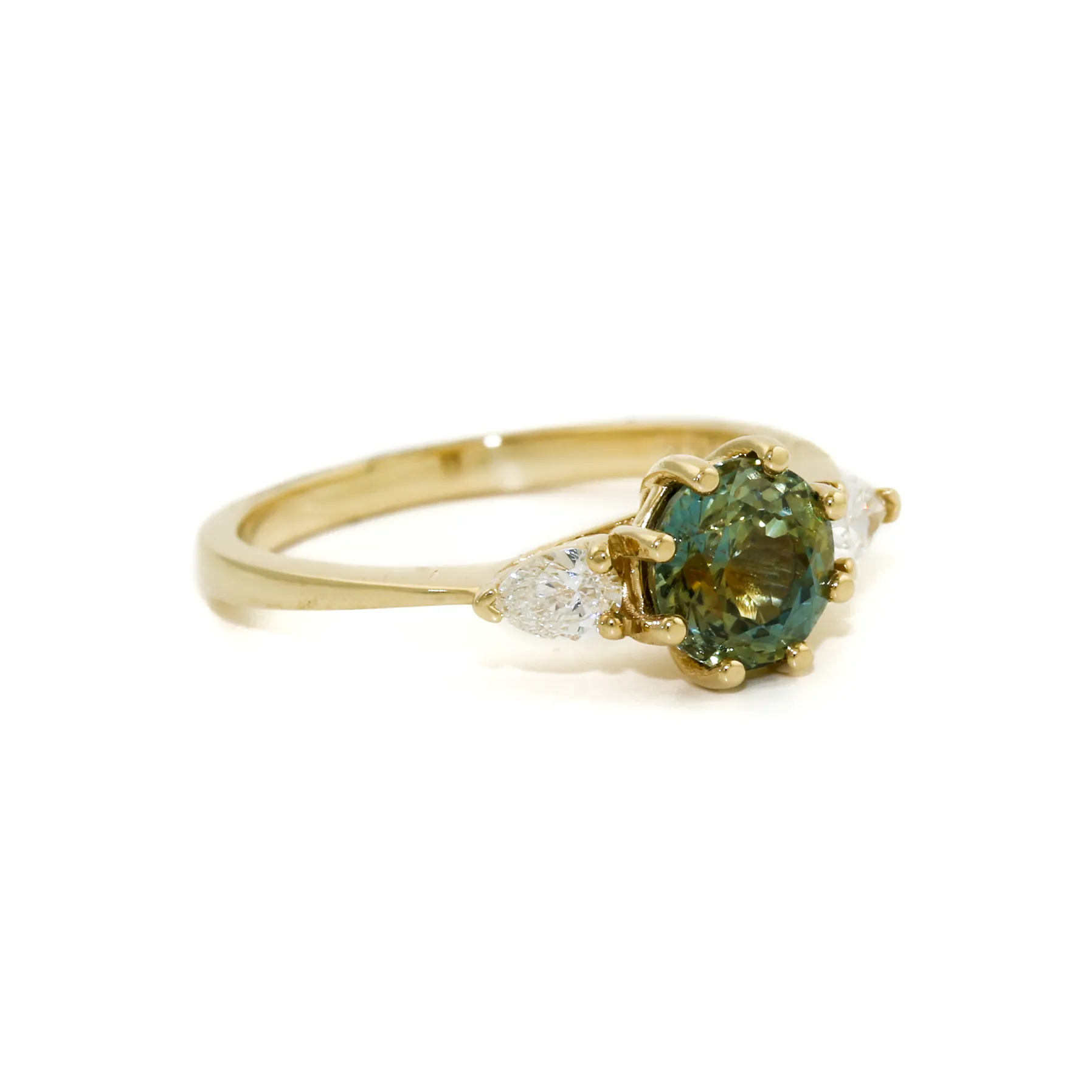 Lucia Montana Sapphire x Diamond Ring - Made To Order