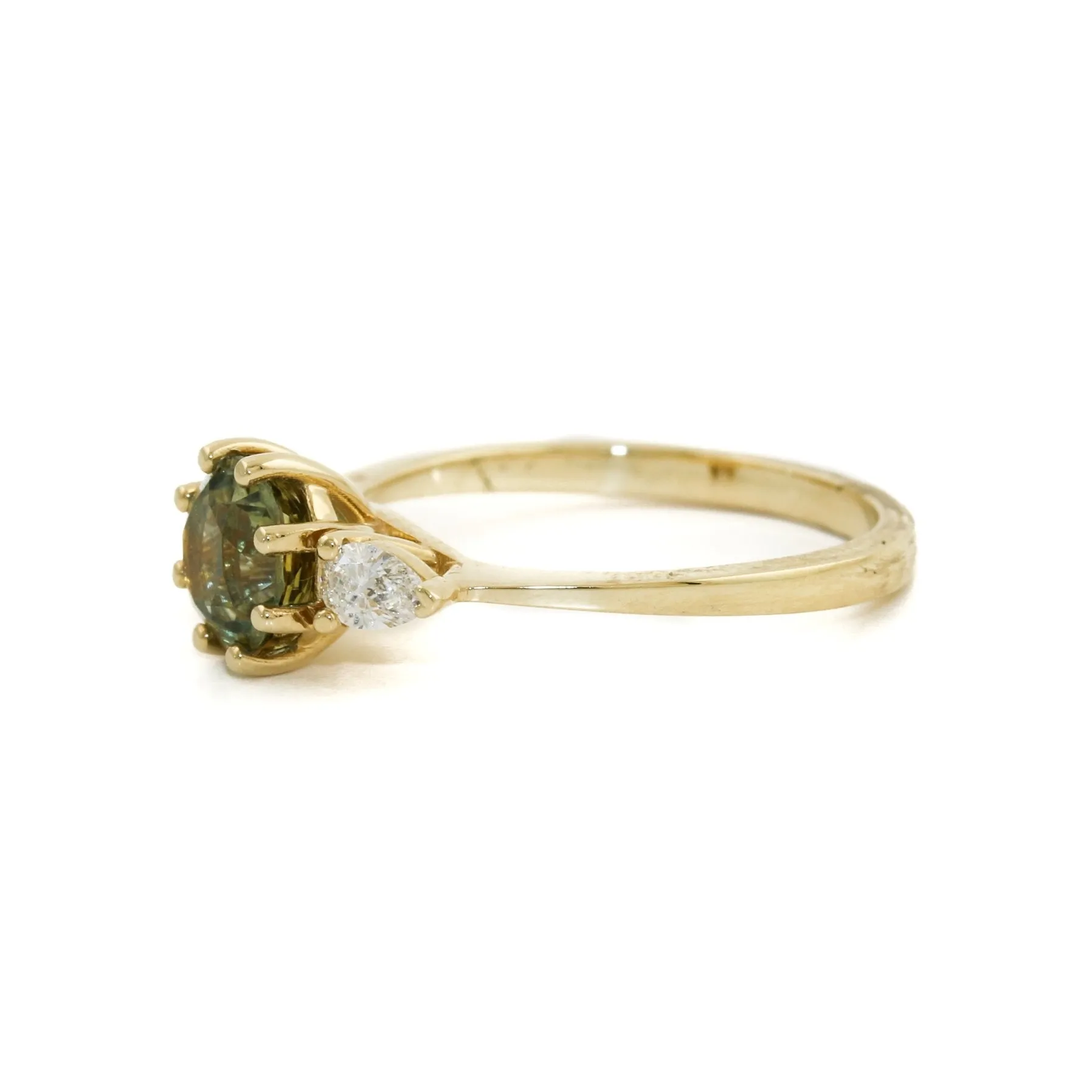 Lucia Montana Sapphire x Diamond Ring - Made To Order