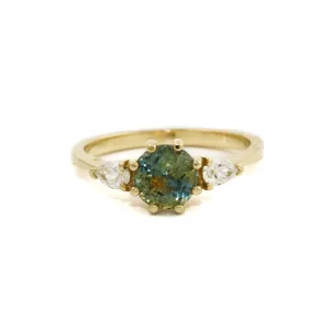 Lucia Montana Sapphire x Diamond Ring - Made To Order