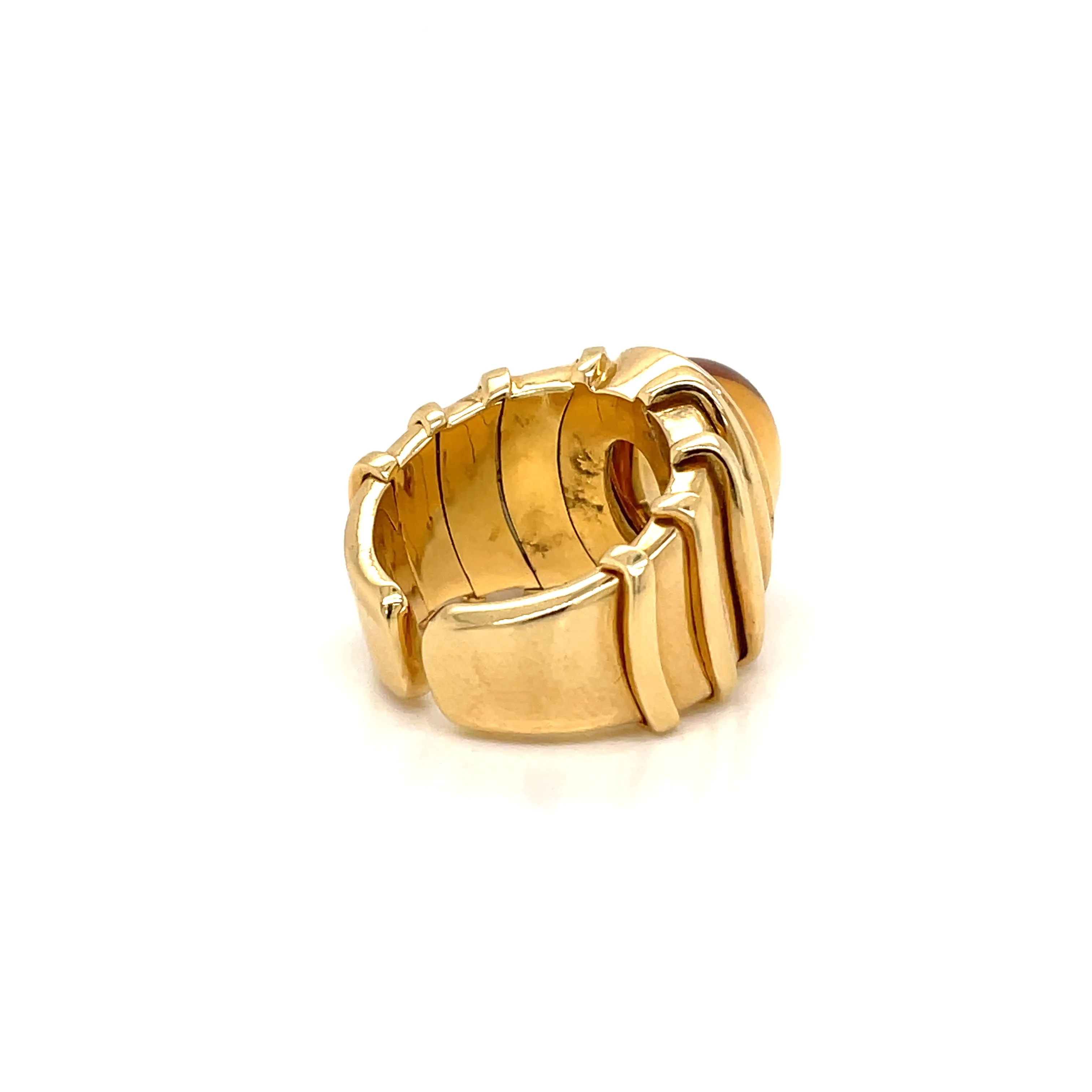 Marina B Citrine Gold Ring