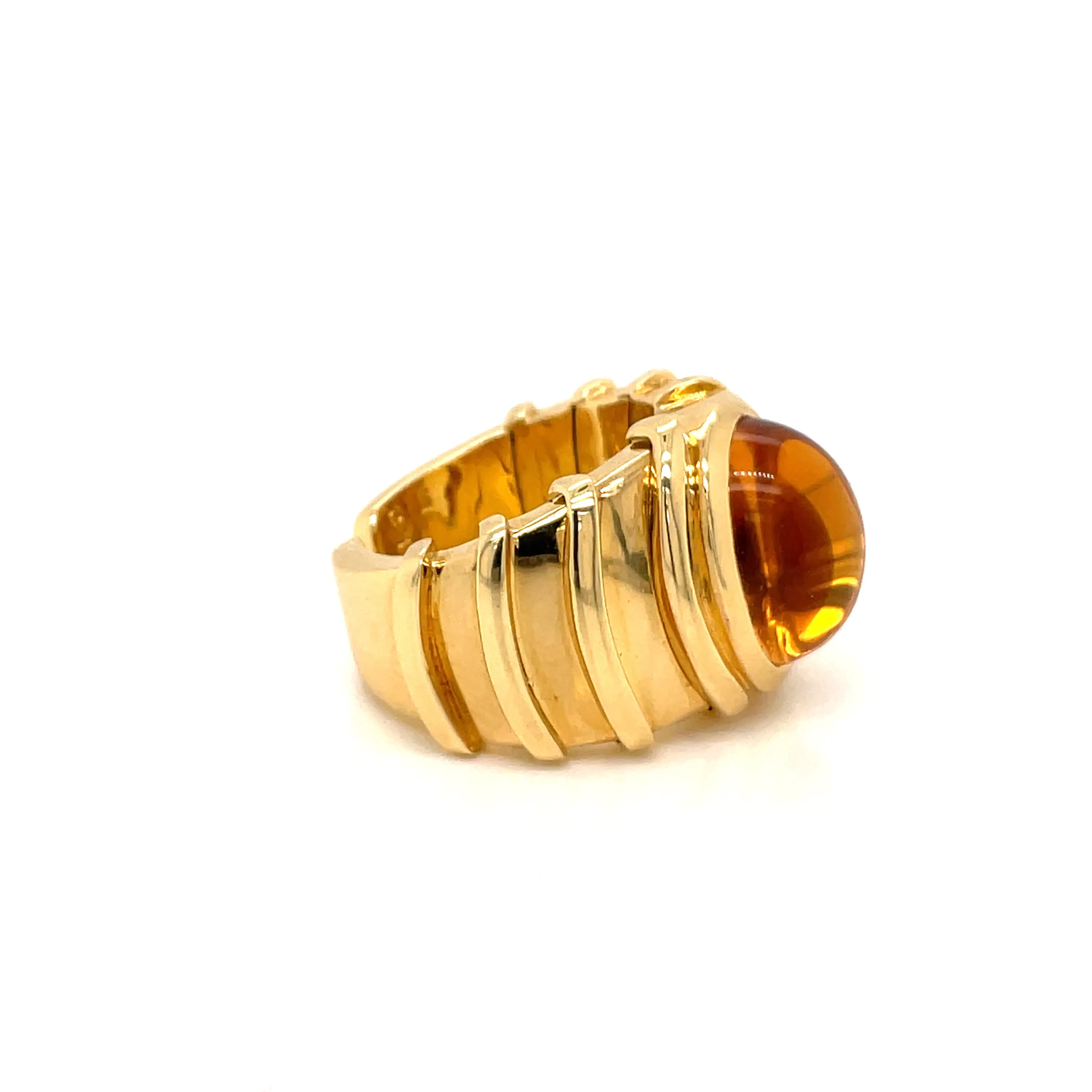 Marina B Citrine Gold Ring