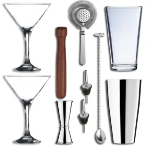 Martini Cocktail Set  - 10 Piece