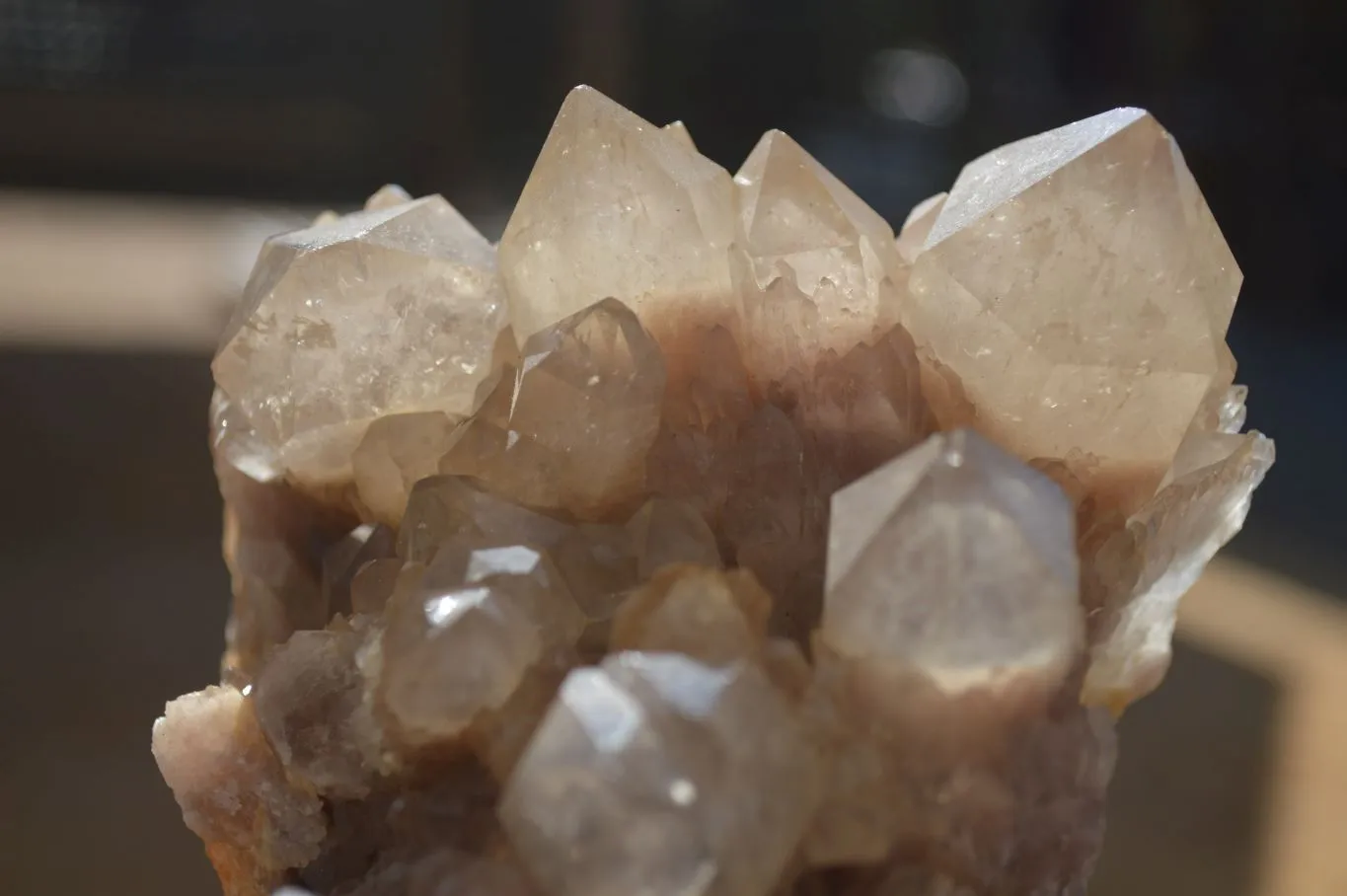 Natural Cascading Smokey Quartz Cluster x 1 From Luena, Congo