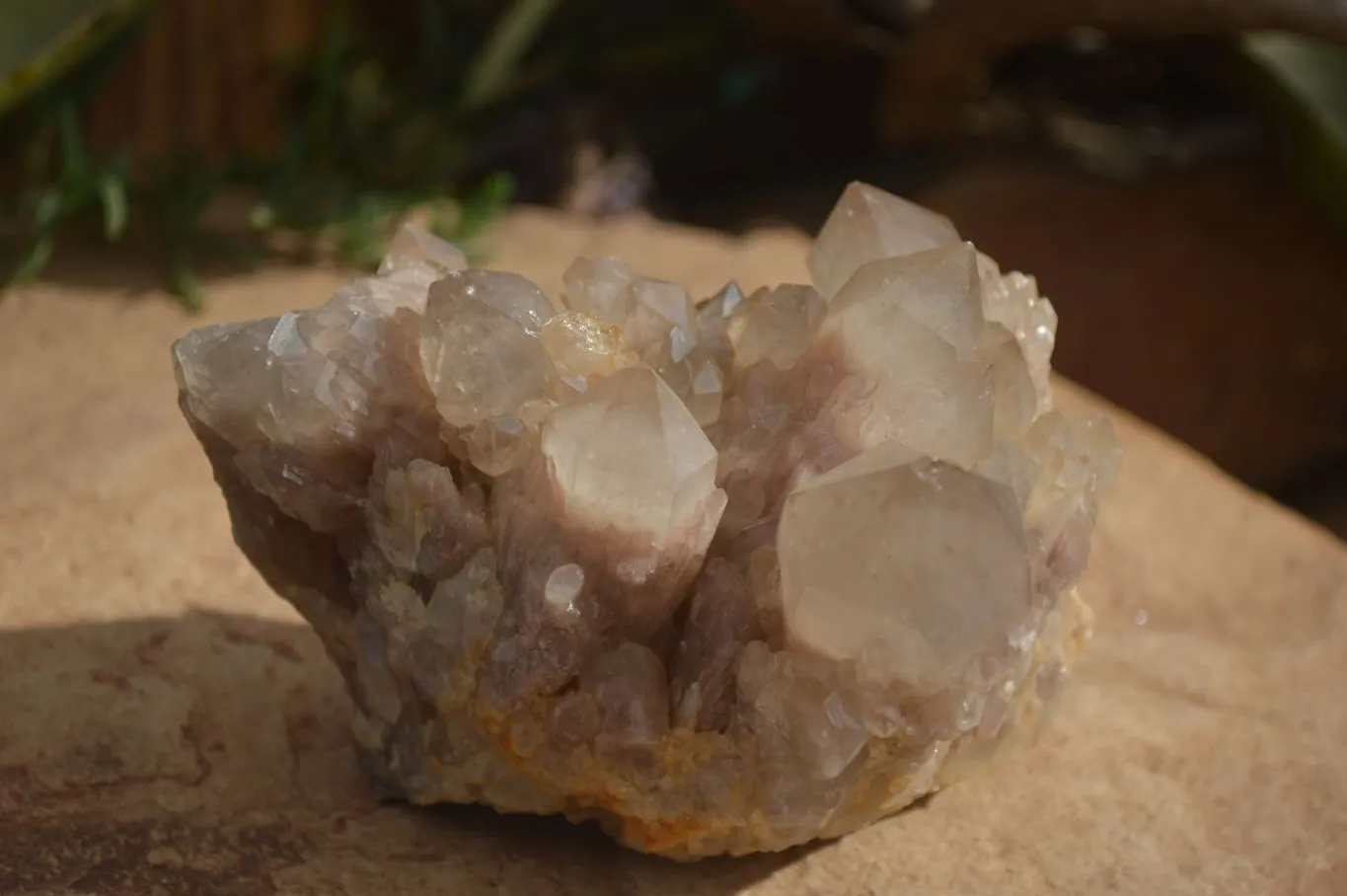 Natural Cascading Smokey Quartz Cluster x 1 From Luena, Congo