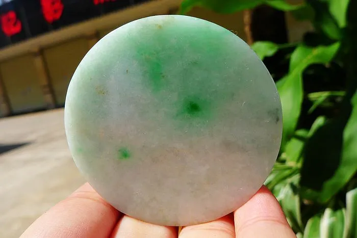 Natural Jade Rough Jadeite Raw (128g,5.55X1.55cm)