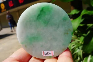 Natural Jade Rough Jadeite Raw (128g,5.55X1.55cm)