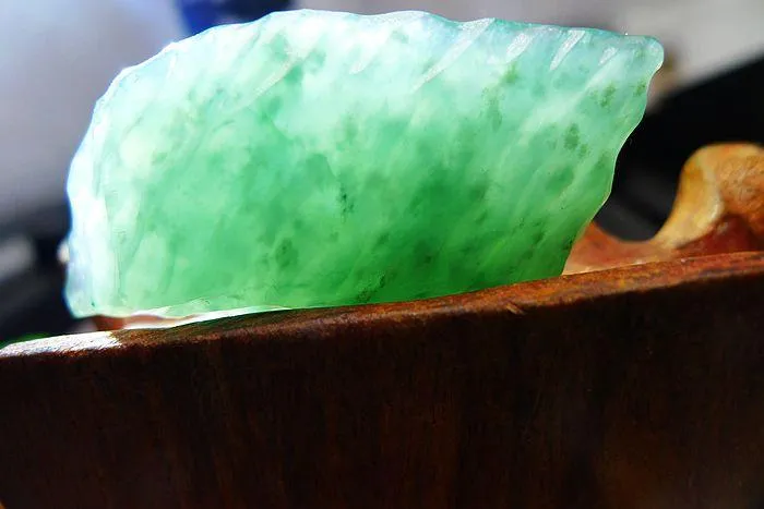 Natural Jade Rough Jadeite Raw (17g,4.2X2.4X1.1cm)