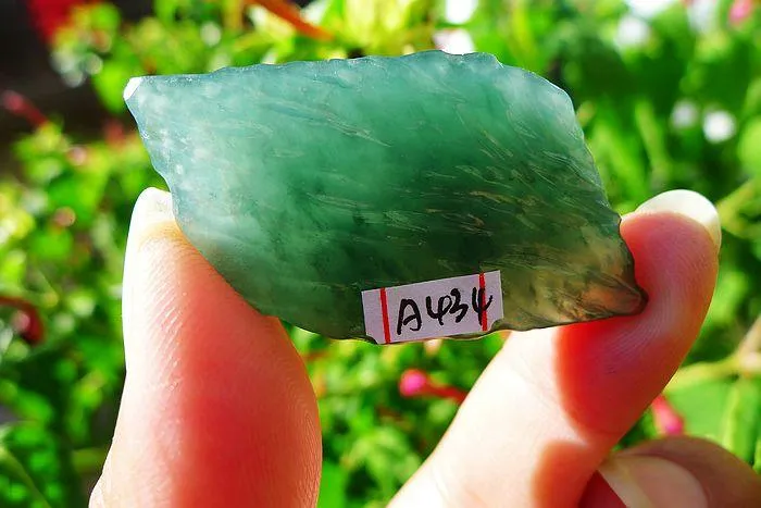 Natural Jade Rough Jadeite Raw (17g,4.2X2.4X1.1cm)