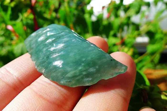 Natural Jade Rough Jadeite Raw (17g,4.2X2.4X1.1cm)