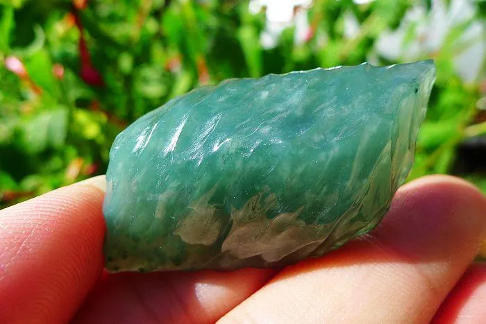 Natural Jade Rough Jadeite Raw (17g,4.2X2.4X1.1cm)