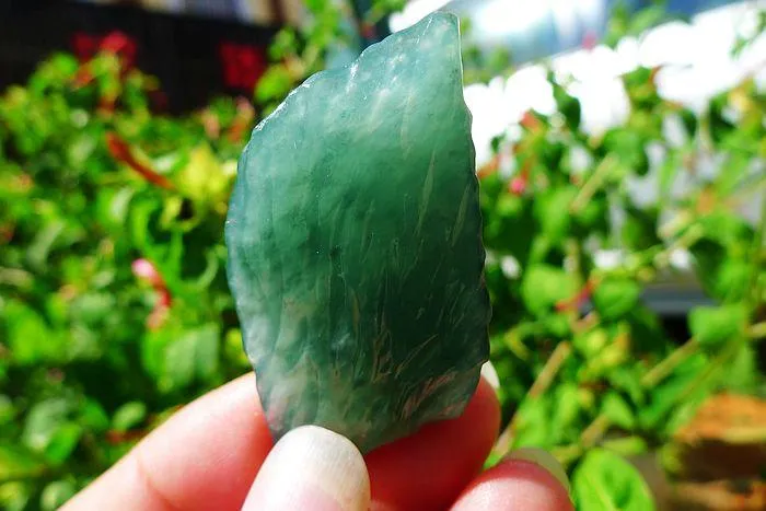 Natural Jade Rough Jadeite Raw (17g,4.2X2.4X1.1cm)