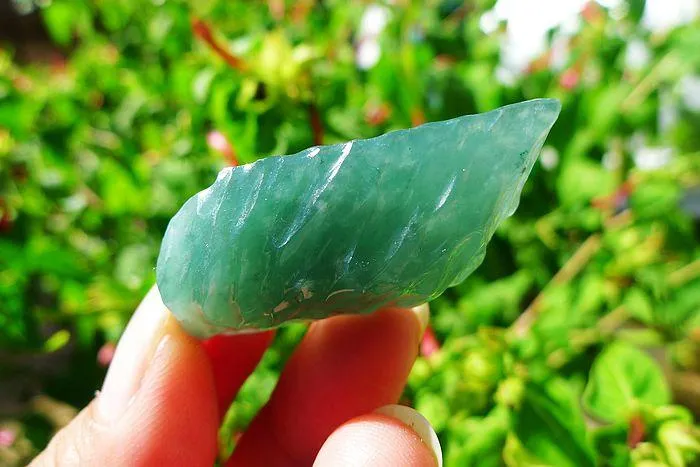 Natural Jade Rough Jadeite Raw (17g,4.2X2.4X1.1cm)