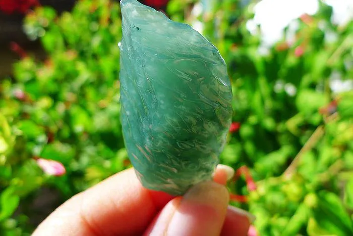 Natural Jade Rough Jadeite Raw (17g,4.2X2.4X1.1cm)