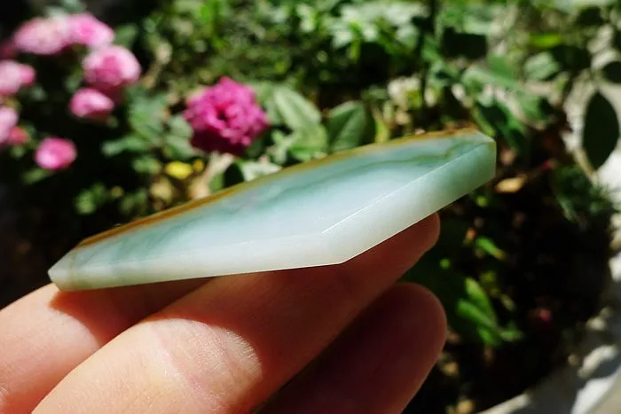 Natural Jade Rough Jadeite Raw (23g,6.5X2.9X0.55cm)