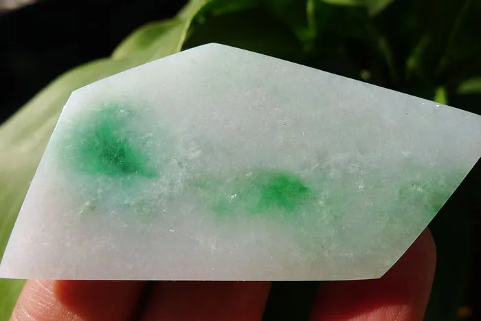 Natural Jade Rough Jadeite Raw (23g,6X3.3X0.45cm)