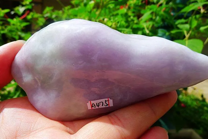 Natural Jade Rough Jadeite Raw (255g,10.6X5.5X3.4cm)