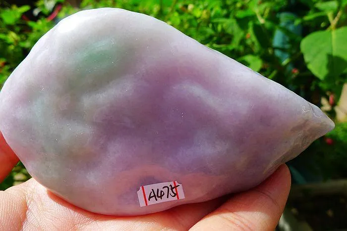 Natural Jade Rough Jadeite Raw (255g,10.6X5.5X3.4cm)