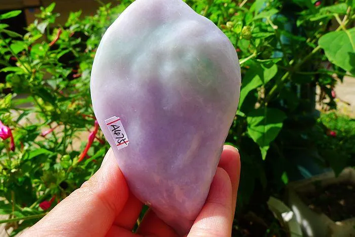 Natural Jade Rough Jadeite Raw (255g,10.6X5.5X3.4cm)