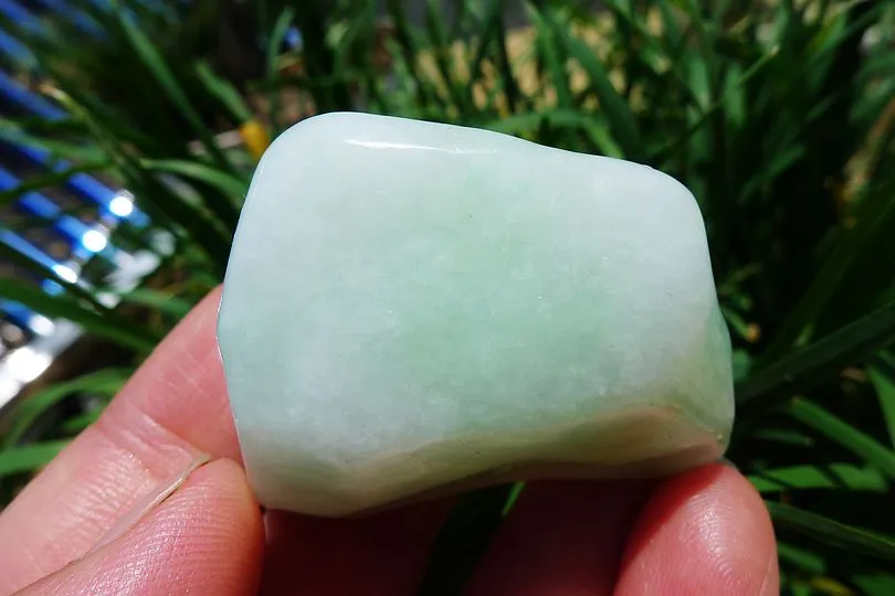 Natural Jade Rough Jadeite Raw (46g,4.1X3.5X2cm)