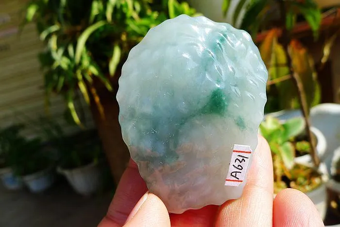 Natural Jade Rough Jadeite Raw (51g,5.4X3.9X1.4cm)