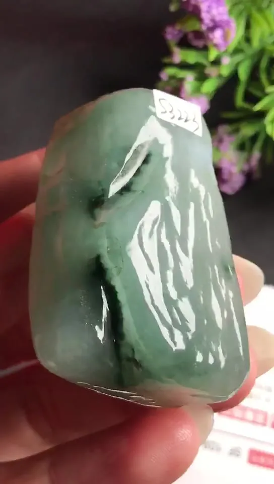 Natural Jade Rough Jadeite Raw (55g,4.5x2.9x1.7cm)-S3223