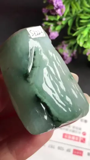 Natural Jade Rough Jadeite Raw (55g,4.5x2.9x1.7cm)-S3223