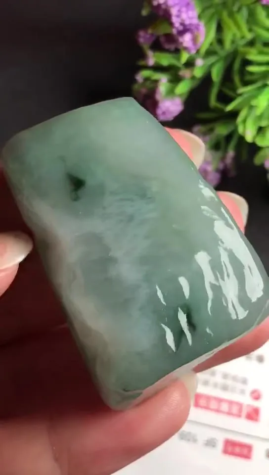 Natural Jade Rough Jadeite Raw (55g,4.5x2.9x1.7cm)-S3223