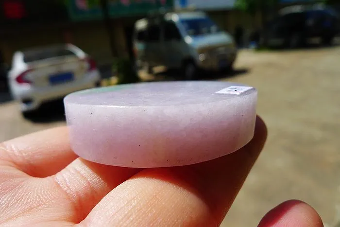 Natural Jade Rough Jadeite Raw (67g,4.8X1.1cm)