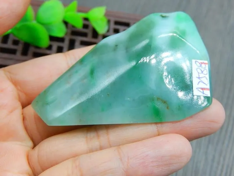 Natural Jade Rough Jadeite Raw (76g, 60X44X19mm)