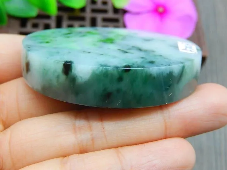 Natural Jade Rough Jadeite Raw (78g, 53X53X11mm)