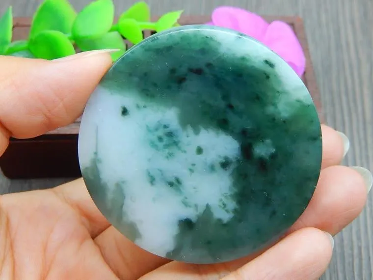 Natural Jade Rough Jadeite Raw (78g, 53X53X11mm)