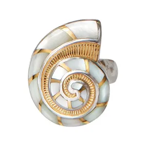 Nautilus Ring, Sterling