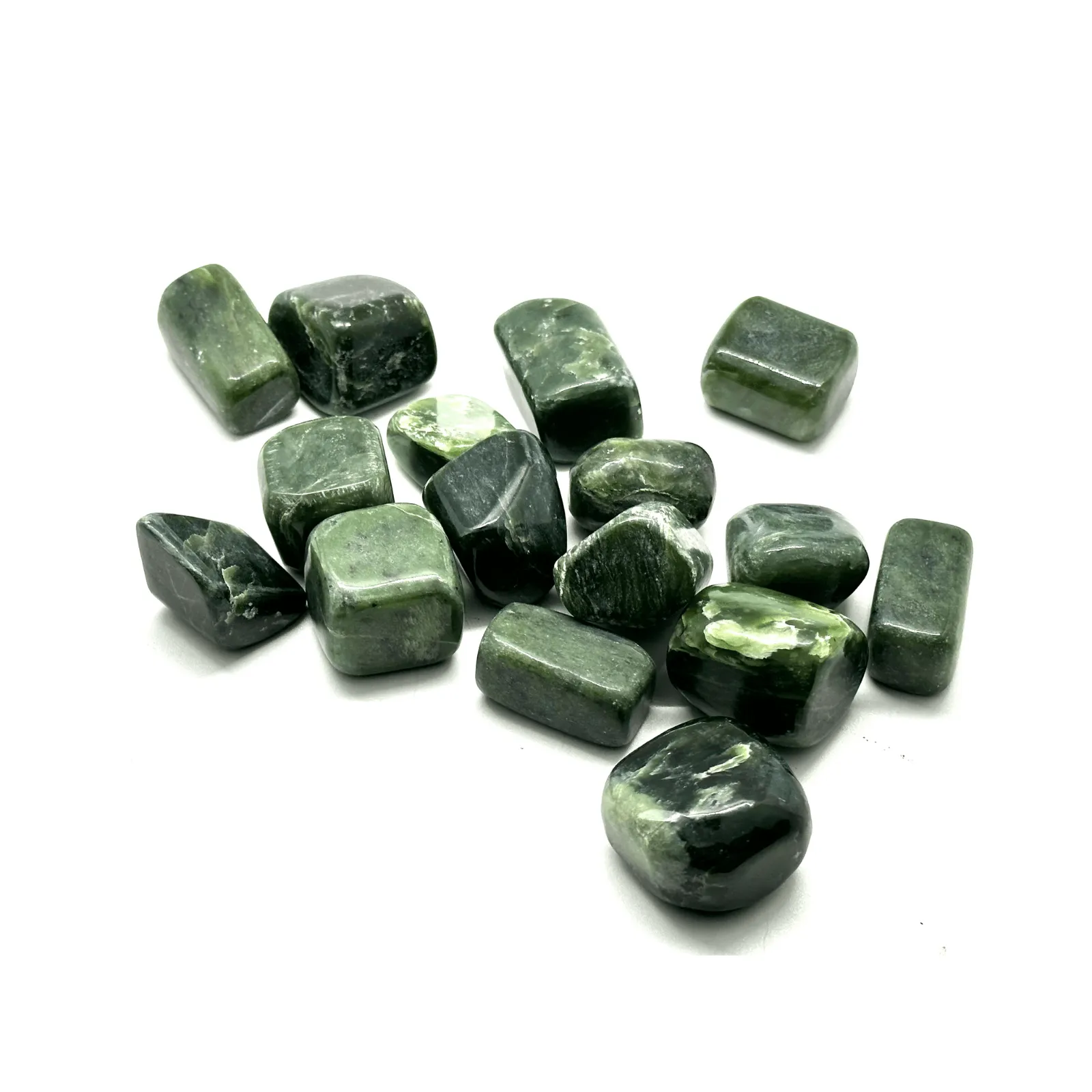 Nephrite Jade Tumbled Stone