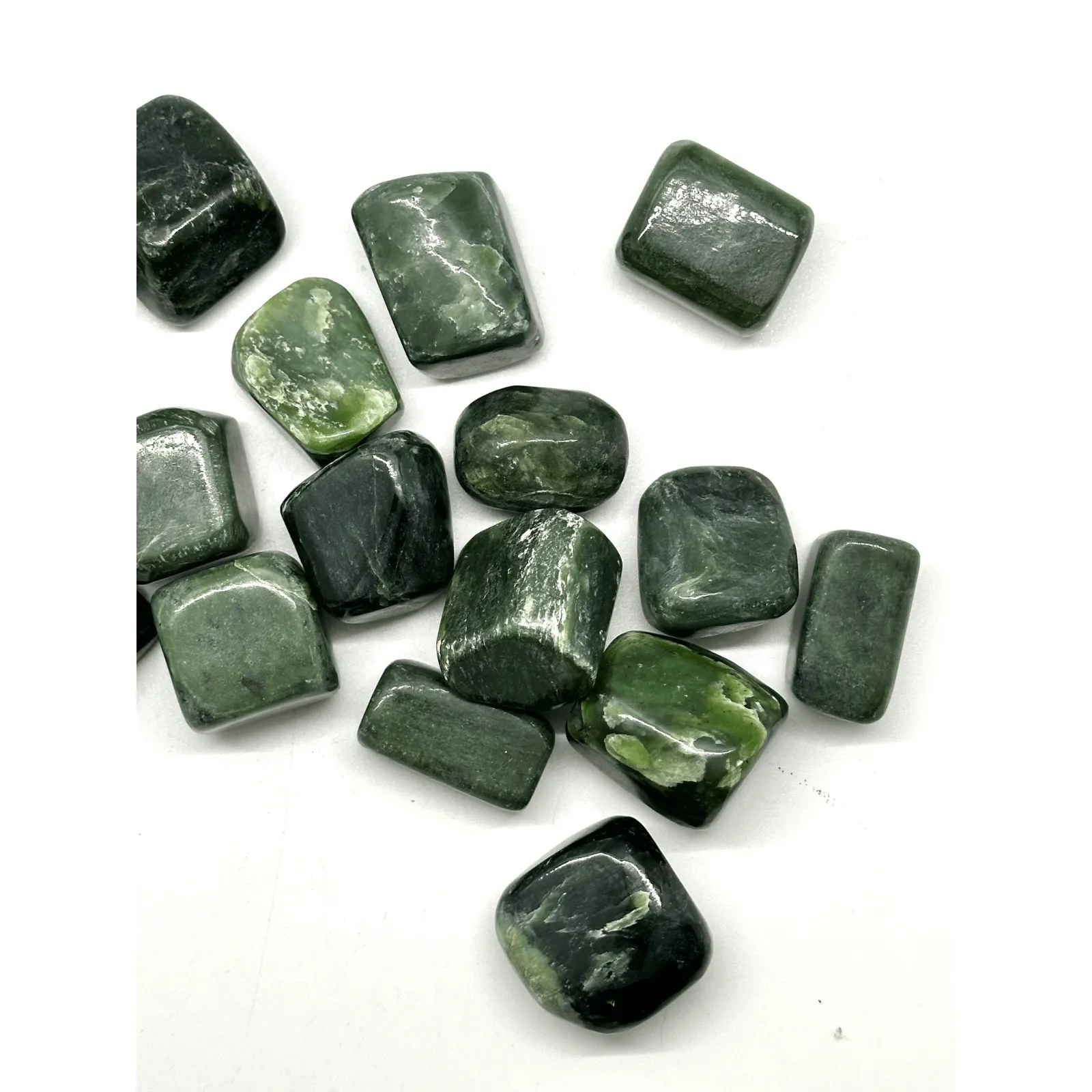 Nephrite Jade Tumbled Stone