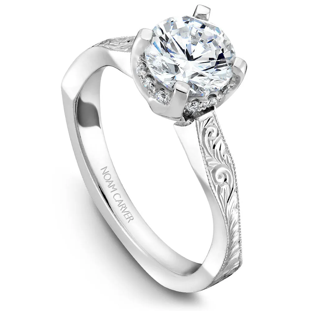 Noam Carver Engagement Ring - B020-04WZE-100A