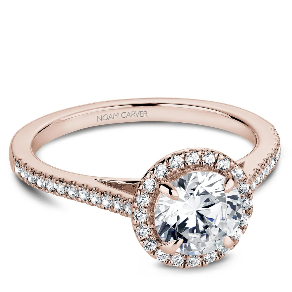 Noam Carver Engagement Ring - B094-02RS-100A